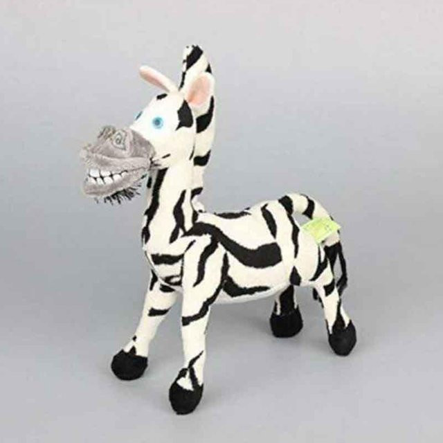 DewBloom Madagaskar Disney Zebra Marty, Plüschtier, 25cm - Bild 1