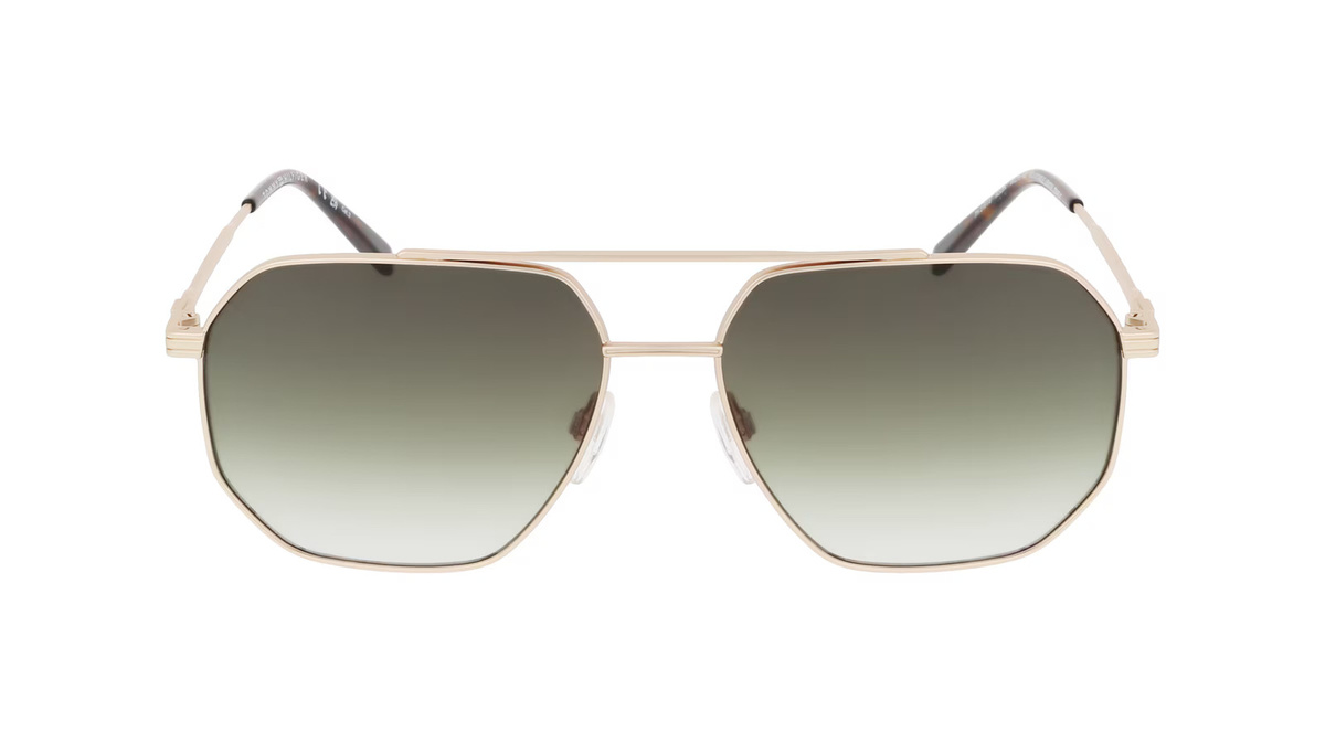 Tommy Hilfiger TH 2191/S Sonnenbrille, Vollrand, Eckig, Edelstahl, Gold - Bild 1