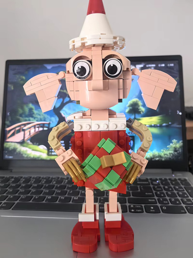 LEGO Harry Potter Dobby the House Elf Weihnachtskostüm, Actionfiguren - Bild 2