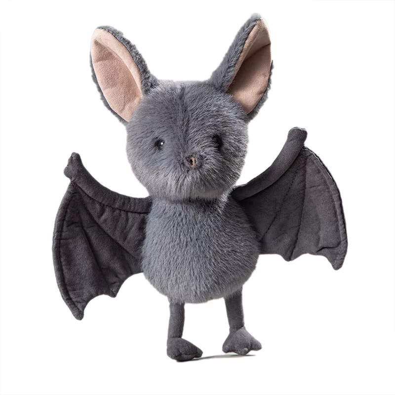 gegemuchen Kawaii Hängende Fledermaus Plüschtier, Grau, 26 cm - Bild 2