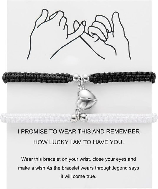 Armband Set, geflochtenes Seil, Metall, Bunt, Unisex - Bild 1