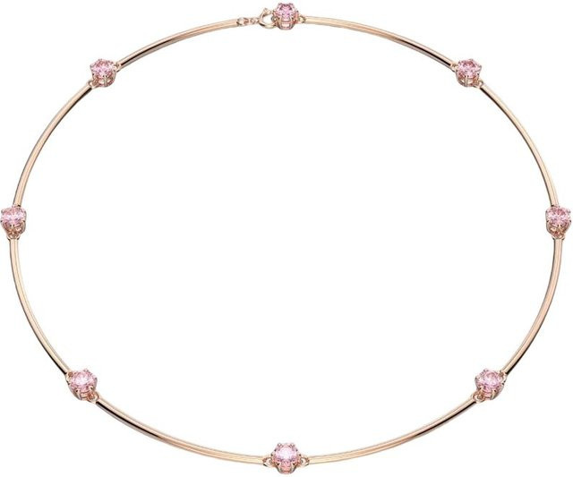 Swarovski Halskette, Roségold, Zirkonia, Damen - Bild 1