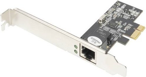 Digitus DN-10135 Netzwerkkarte 2.5 GBit/s PCIe LAN-Adapter in Silber - Bild 1
