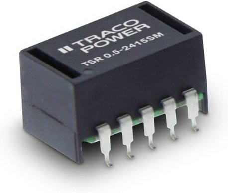 TracoPower TSR 0.5-2490SM DC/DC-Wandler SMD 24 V/DC auf 12 V/DC 500mA Schwarz - Bild 1