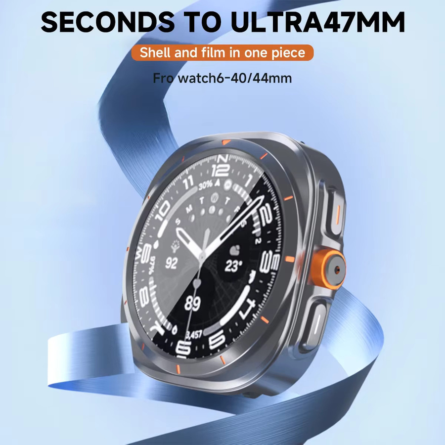 Displayschutzfolie aus gehärtetem Glas für Samsung Galaxy Watch 7 6 40 mm 44 mm - Bild 3