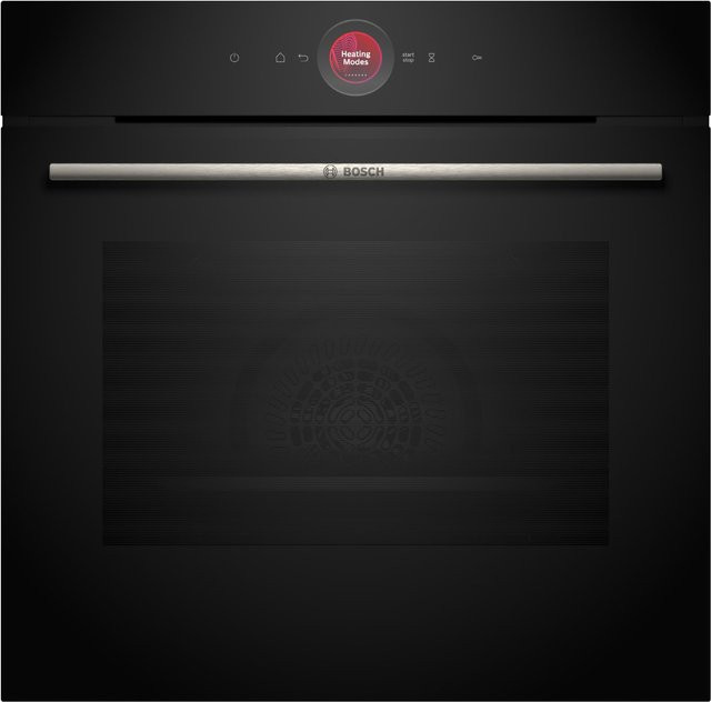 Bosch Serie 8 Einbaubackofen HBG7341B1 in Schwarz mit 71 l Volumen, WLAN, Heißluft, Grill und katalytischer Rückwand, Breite: 59,4 cm, Energieeffizienzklasse A+ - Bild 1