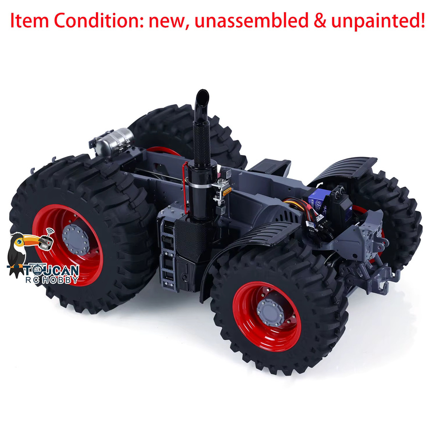 LESU 4X4 Metall Chassis Teil, 1:16, Unlackiert Kits für RC Traktoren - Bild 2