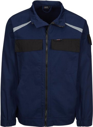 safety and more Arbeitsjacke EXTREME in Marineblau/Schwarz, Größe XXL, aus Polyester/Baumwolle - Bild 1