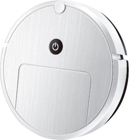 Blissful Living Kehrroboter Weiß – Vollautomatischer Wisch- und Staubsauger mit Ein-Klick-Start und USB-Ladefunktion - Bild 1