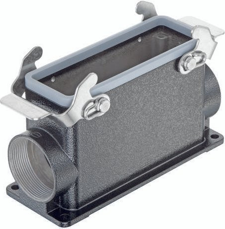 HARTING Sockelgehäuse aus Aluminium in Grau - Bild 1