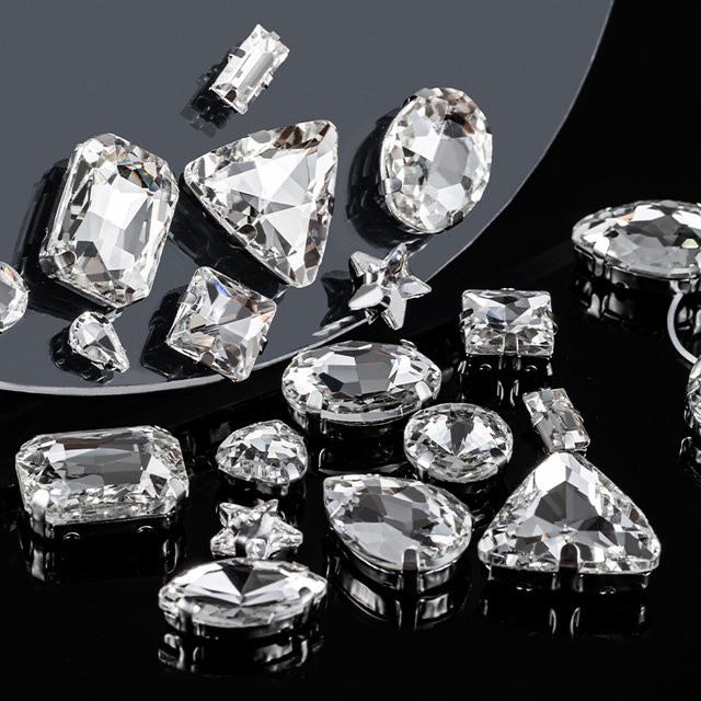 QIAO Schmuck, Glas Kristall, Silber, Strass, Perlen, Diamant - Bild 1