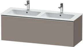 Duravit Waschtischunterschrank D-Neo in Basalt Grau, B/T/H: 128 x 46,2 x 44 cm - Bild 1