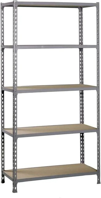 PROREGAL Schwerlastregal Big Muli mit 5 Fachböden, Grau, H x B x T: 200 x 110 x 40 cm - Bild 1