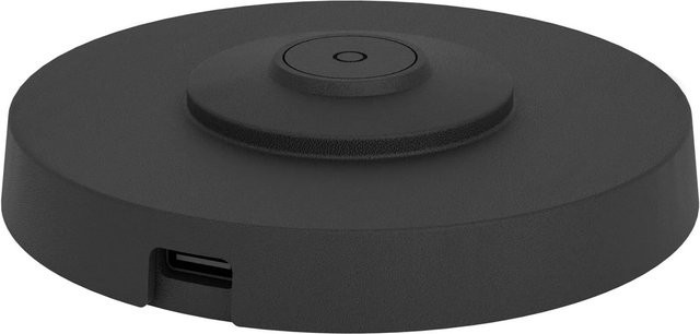 EGLO Ladestation Single Charging Pad mit USB-Anschluss aus Kunststoff in Schwarz - Bild 1