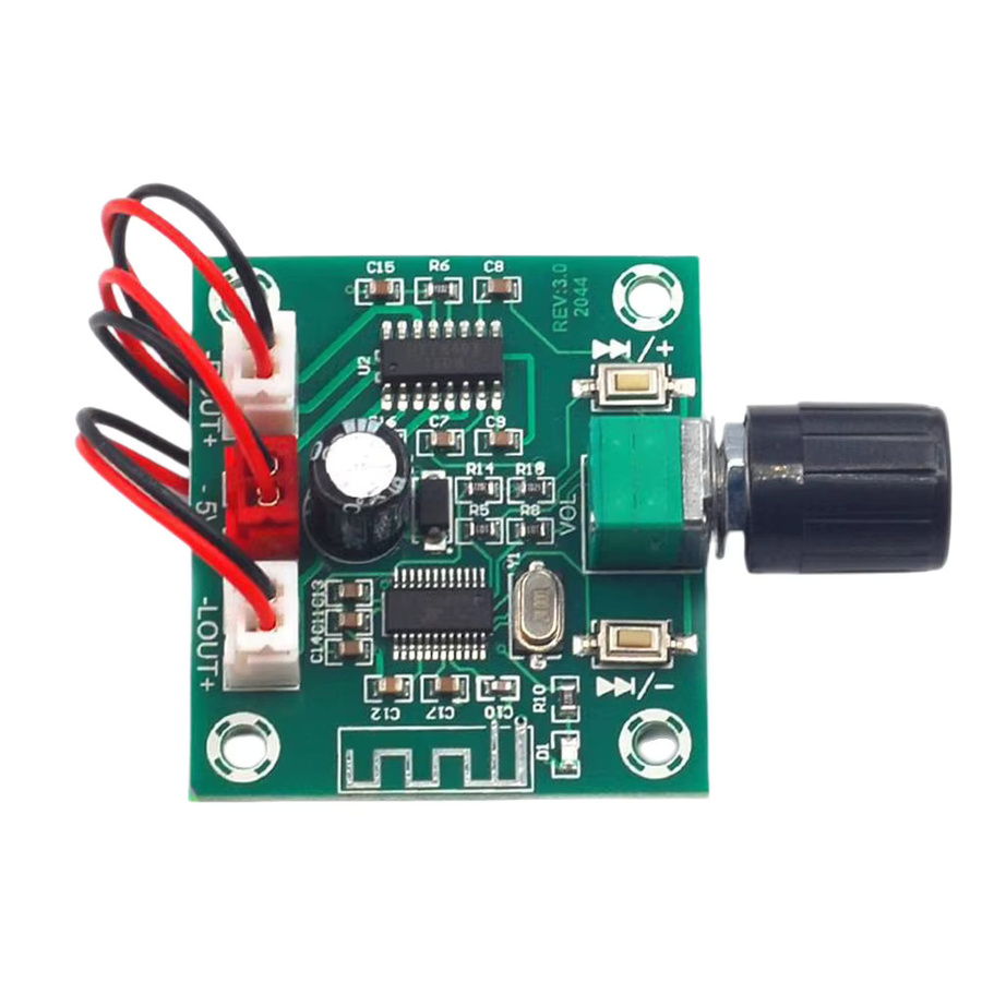 ALLOYSEED PAM8403 Bluetooth 5.0 Mini-Verstärkerplatine für DIY Wireless-Lautsprecher, 2 Kanäle, 2x5W, Grün - Bild 3