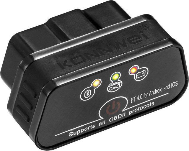 KONNWEI KW901 OBDII Wireless Auto Diagnose Tester mit Bluetooth 4.0 in Schwarz - Bild 1