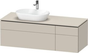 Duravit L-Cube Waschtischunterschrank in Beige Matt, B/T/H: 142 x 55 x 48,2 cm - Bild 1