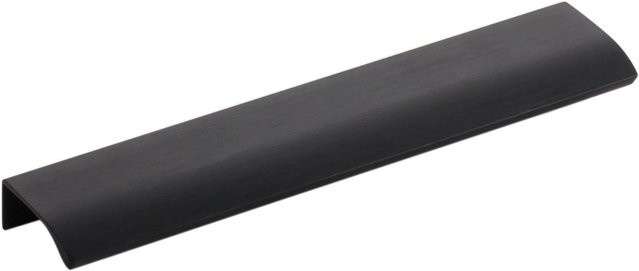 Furnipart Küchen Griffleiste Edge Straight Aluminium Schwarz Matt Länge: 200 mm - Bild 1
