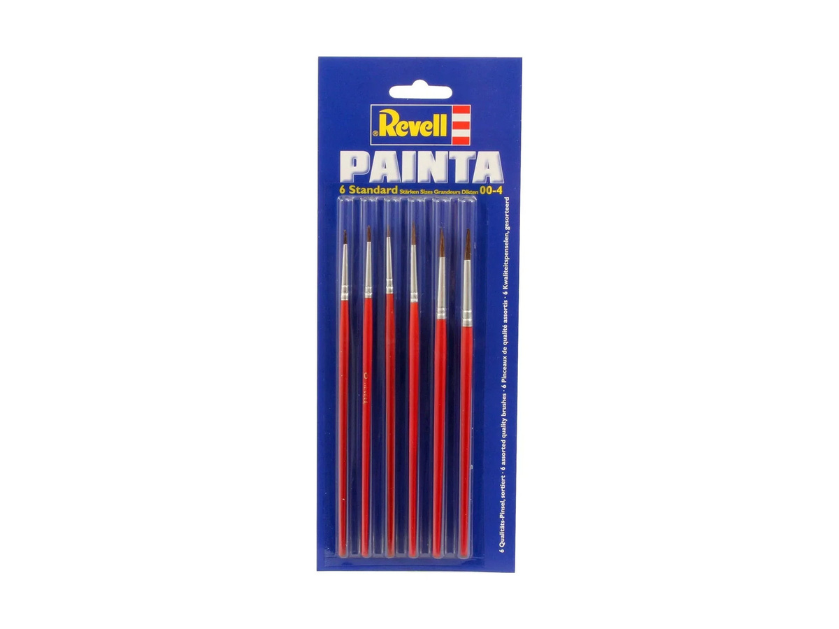 Revell Painta Standard Pinsel-Set, 6-teiliges Set - Bild 3