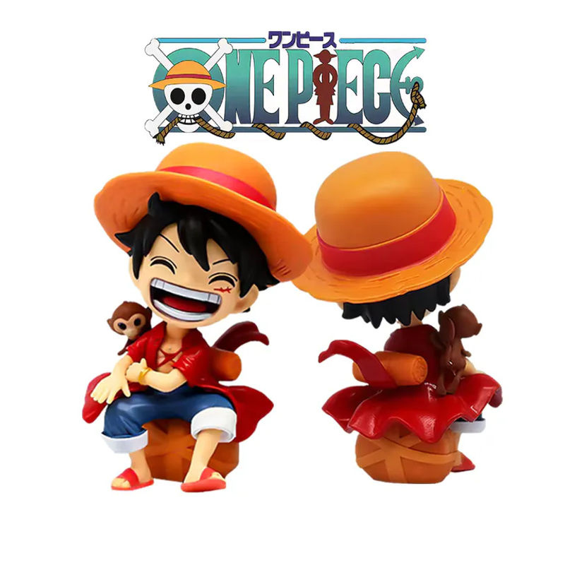 Bandai One Piece Anime Figuren Monkey D. Luffy und Roronoa Zoro aus PVC, mehrfarbig, Höhe: 13 cm - Bild 2