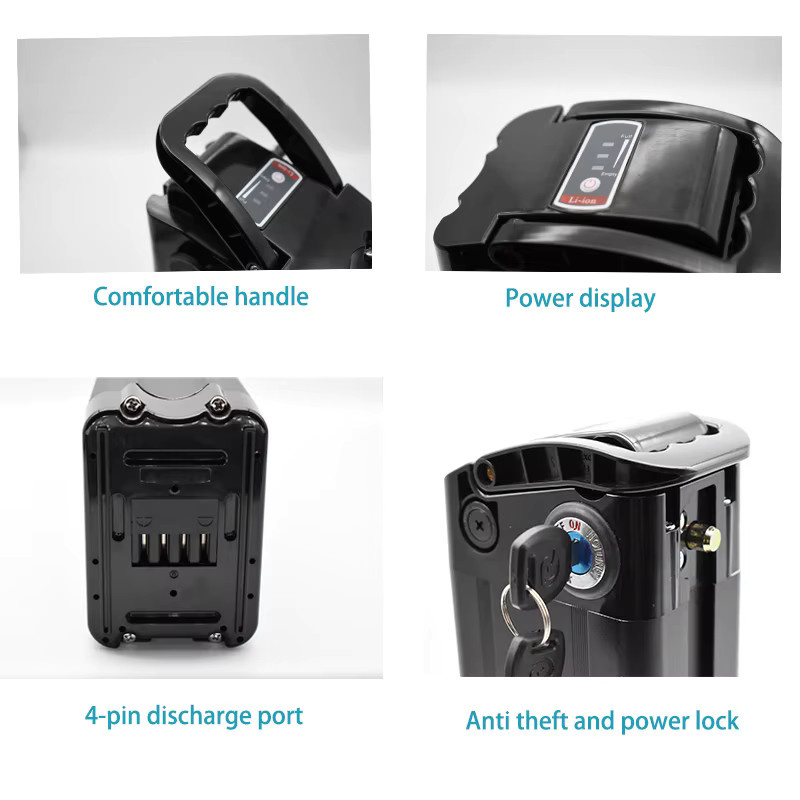 ACEBEI-POWER Elektrische Fahrrad Batterie 48V 15,6 Ah in Silber für Sinohon A20 GORTAT Q80 E-Bike - Bild 5