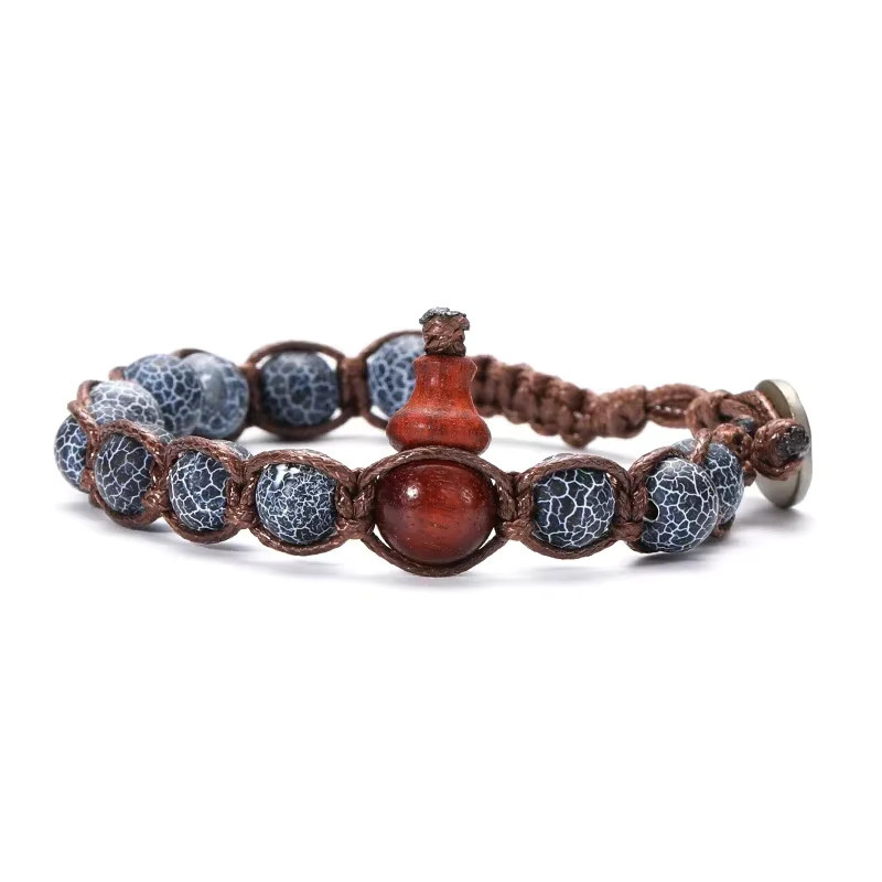SANSWL Armband, geflochtenes Seil, mehrfarbig, Unisex - Bild 3