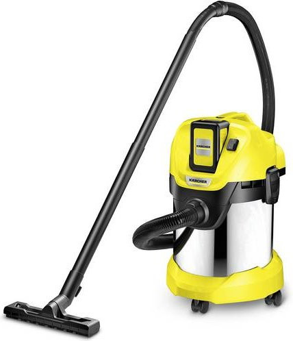 Kärcher WD 3 Battery Premium Akku-Mehrzwecksauger Nass-/Trockensauger mit 17 l Behältervolumen inklusive Akku, Patronenfilter und Papierfiltertüte - Bild 1