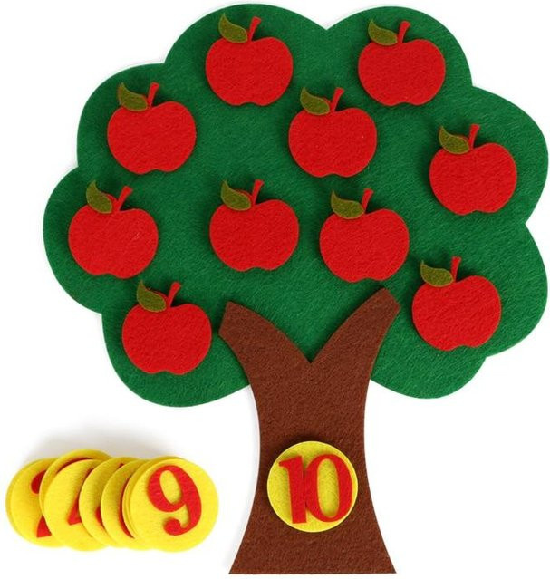 choubo twenty two Apfelbaum Kinderpuzzle, grün, Bunt / Mehrfarbig - Bild 1