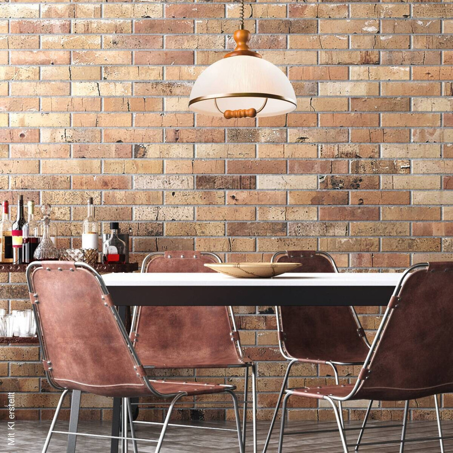 Lamkur Deckenleuchte Ramona in Weiß und Transparent aus Glas und Metall mit E27 Fassung, B/H/T: 30 x 64 x 30 cm - Bild 2