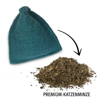 Kater Kasimir Spielkissen mit Katzenminze, 2er Set - Bild 2