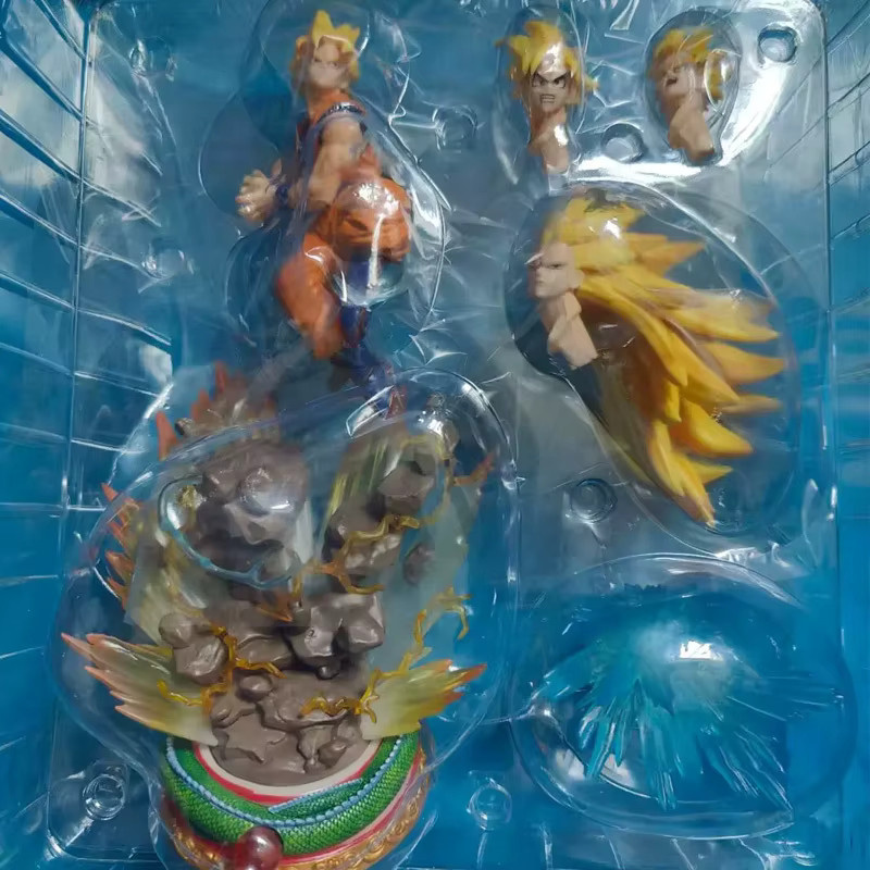 Bandai Dragon Ball Super Saiyan Son Goku, Actionfigur, Kunststoff - Bild 4