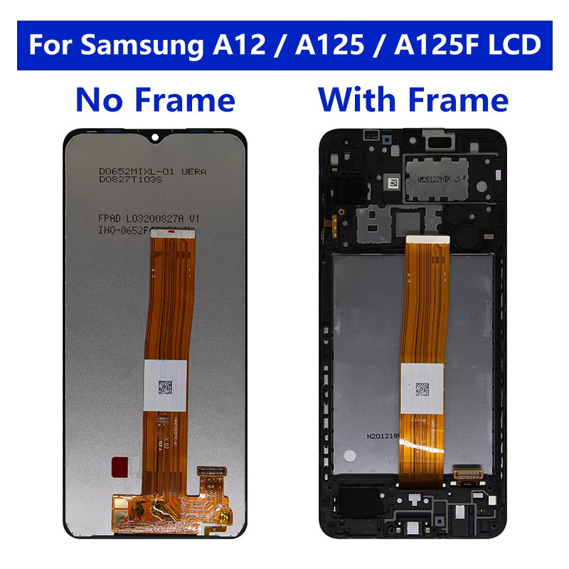 Samsung A12 LCD Display und Touchscreen Digitizer Ersatzteil in Schwarz für SM-A125F und SM-A125M - Bild 3