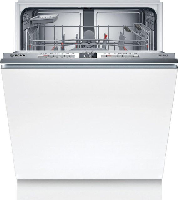 Bosch Serie 4 SMV4EBX0ME Einbau-Geschirrspüler vollintegriert, Farbe: Weiß, Breite: 60 cm - Bild 1