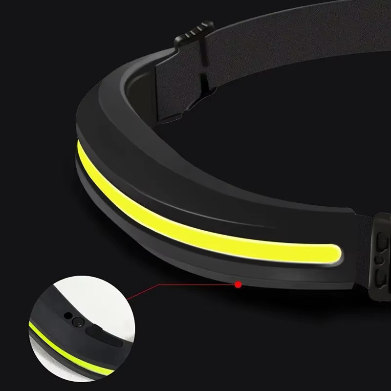 ESMARTER Tragbarer COB LED Scheinwerfer mit Rot und Weiß, Wiederaufladbares Flutlicht für Outdoor, Camping und Angeln - Bild 3