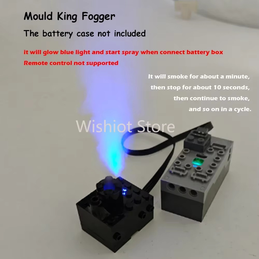 wishiot Technische Lichtspray-Teile-Form King Fogger, Bausteine, Zubehör - Bild 3