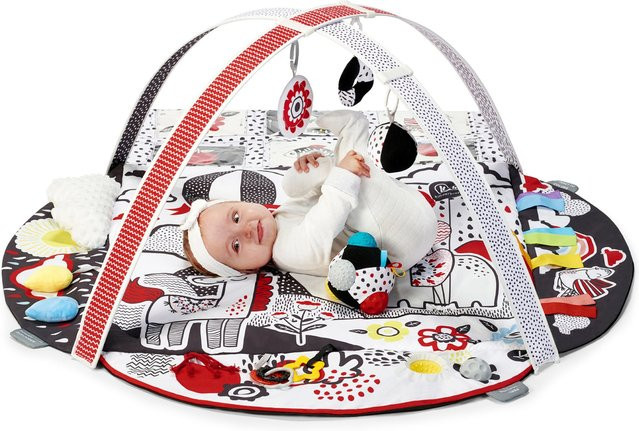 Kinderkraft Spielmatte 4SMART, ab 0 Jahre, Bunt / Mehrfarbig, Tiere, Plüsch / Textil - Bild 1