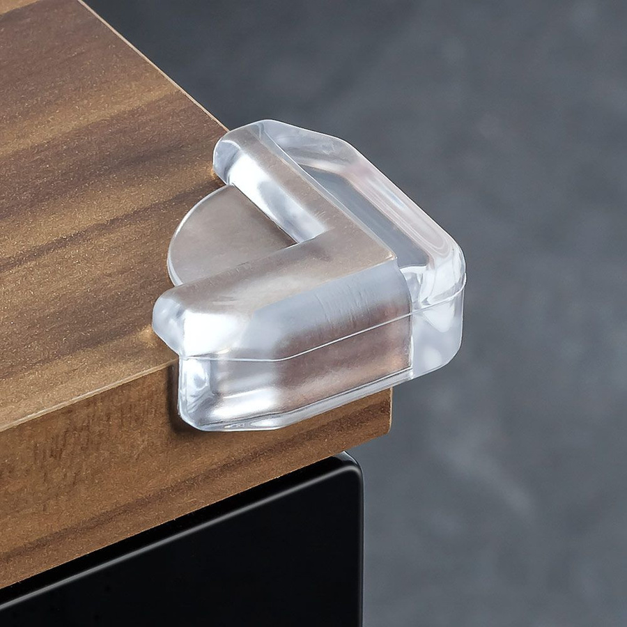 Reer Eckenschutz Universal aus Kunststoff, 4er Pack, Transparent - Bild 2