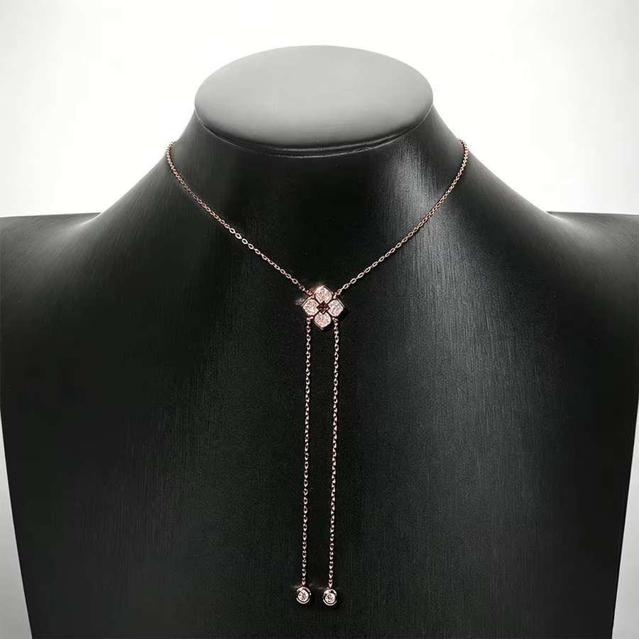COSYA Halskette, 925 Silber, Moissanit, Damen - Bild 5