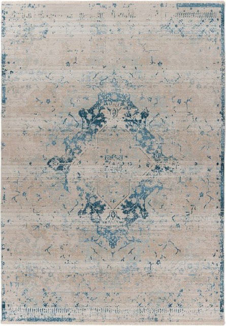Kayoom Kurzflorteppich Milan 225 Blau B/H/L: 80 x 0,5 x 150 cm - Bild 1