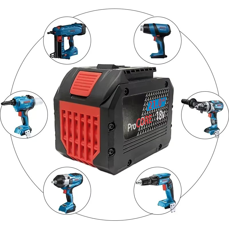 Bosch ProCORE Ersatzakku 18,0mAh für 18V Werkzeuge, kompatibel mit BAT618 GBA18V BAT609, 21700 Hochleistungs-10C Akku - Bild 2
