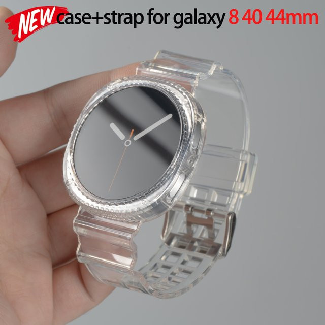 FancyWrist Uhrenarmband Samsung Galaxy Watch 8, Kunststoff, transparent - Bild 1