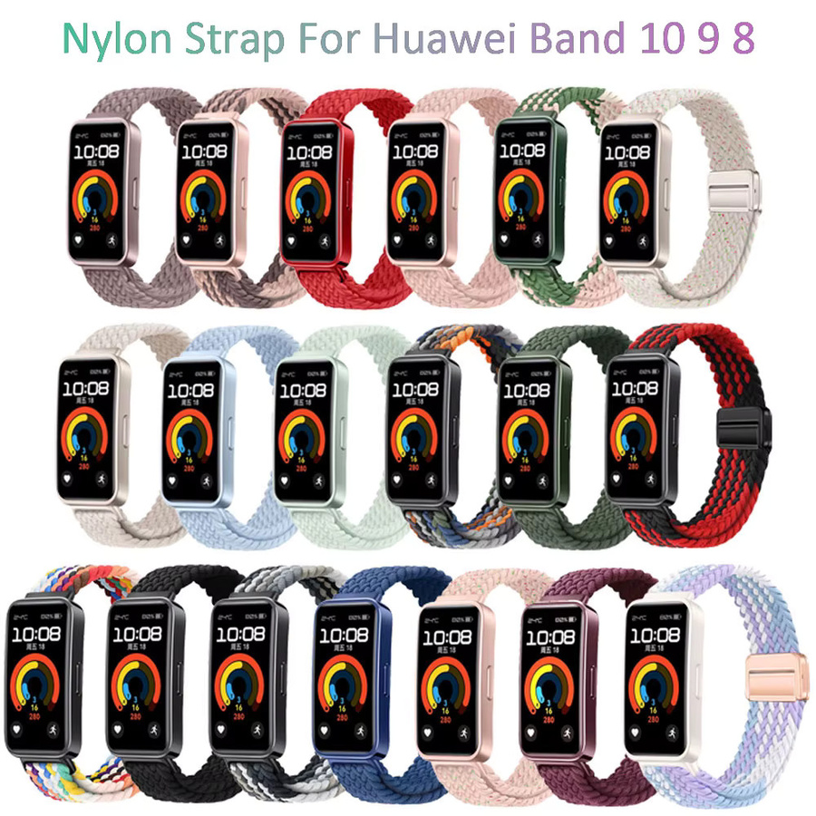 Arvin Uhrenarmband Nylon, magnetischer Druckknopf, Unisex - Bild 2