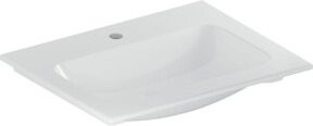 Geberit Möbelwaschtisch iCon aus KeraTe in Weiß, B/T: 60 x 48 cm, mit Hahnloch und ohne Überlauf - Bild 1
