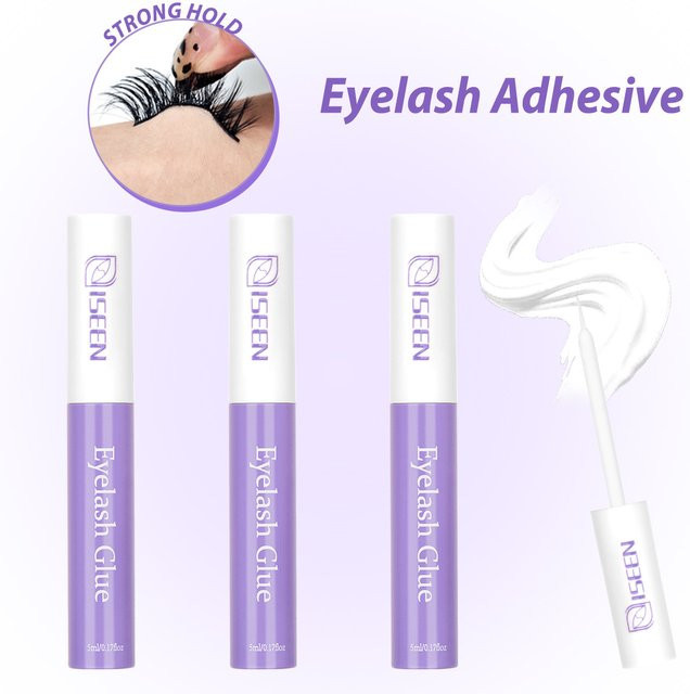 ISEEN Wimpernkleber, 5 ml, starker Halt, wasserdicht - Bild 1