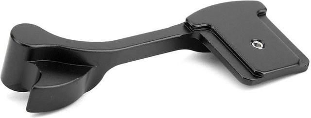 Koogeelife Blitzschuh Daumen-Griff aus Aluminiumlegierung für Leica Q1 und Q2 in Schwarz - Bild 1