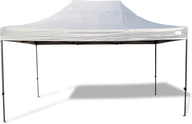 GRASEKAMP Faltpavillon Premium Line, Farbe: Grau, B/T/H: 3 x 4,5 x 2,5 m (Beispielhafte Maße basierend auf Text)
*Hinweis: Da im Originaltext nur "3x4,5m" stand, aber keine explizite Höhenangabe oder Zuordnung der Achsen vorlag, habe ich die Maße gemäß d - Bild 1
