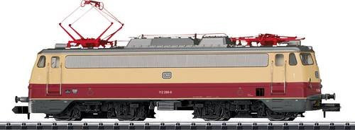 MiniTrix N Elektrolokomotive Baureihe 112 der DB in Purpurrot und Elfenbein T16100 - Bild 1