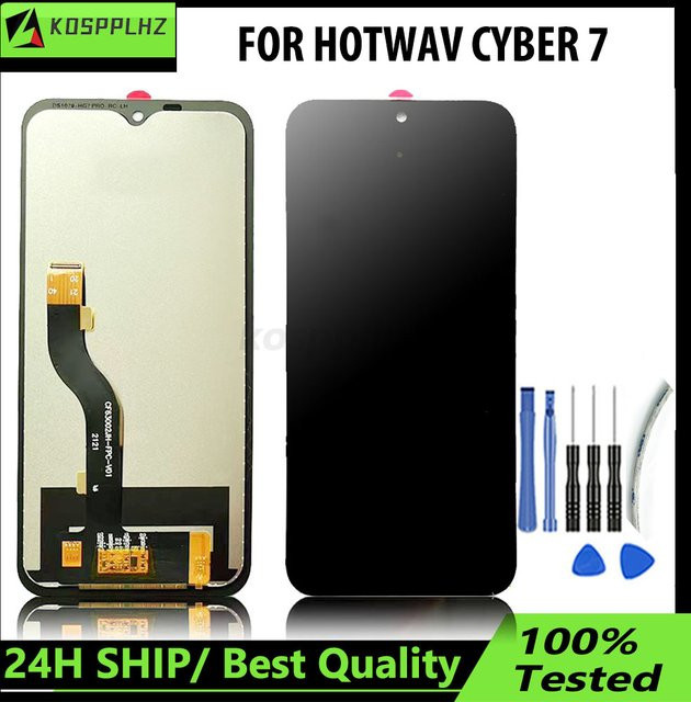 HOTWAV Cyber 7 Ersatz LCD Display mit Touch Screen Digitizer Assembly in Schwarz, 6,3 Zoll - Bild 1