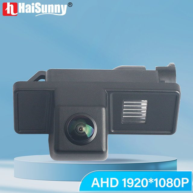 HaiSunny Rückfahrkamera in Full HD 1080P mit 170 Grad Sichtwinkel und Nachtsicht für Mercedes Benz Vito Viano Sprinter V Klasse W639, Schwarz - Bild 1