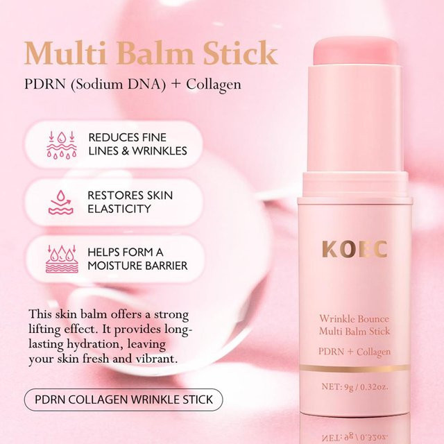 KOEC PDRN Kollagen Multi-Balm Stick, Feuchtigkeitsspendend, Gesichtspflege - Bild 1